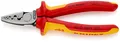 KNIPEX 97 78 180 Crimpzange für Aderendhülsen isoliert mit Mehrkomponenten-Hülle