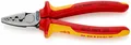Knipex Crimpzange für Aderendhülsen isol. Mehrkomponenten-Hüllen VDE-gepr 180