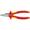 Knipex Aderendhülsenzange VDE 2-Komponenten-Griffen 180mm 0,25-16qmm , 9778180