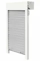 Schellenberg Einstellbares Rollladenset für Fenster 80 x 100 cm weiß