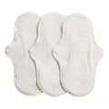 IMSEVIMSE Damenbinden Active, Regular, Bio-Baumwolle, Natural (2 x 3 Stück)
