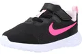 Nike nike revolution 6 Mädchen Halbschuhe in Schwarz, Größe 19.5