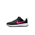 Nike Unisex Kinder Sneaker, Black Hyper Pink Foam, 19.5 EU