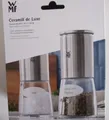 WMF GEWÜRZMÜHLEN SET 2-TEILIG SALZMÜHLE & PFEFFERMÜHLE DE LUXE EDELSTAHL