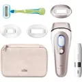 BRAUN IPL Skin i·expert PL7249 IPL Haarentferner, Farbe: - Gold/Weiß