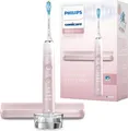 Philips Sonicare DiamondClean 9000 HX9911/84 Elektrische Schallzahnbürste – Special Edition, Erwachsener, Schallzahnbürste, Tägliche Pflege, Tiefenreinigung, Zahnfleischpflege, Whitening, Pink, Weiß, Pink, Oval