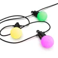 HAMA LED-Lichterkette "LED Lichterkette Outdoor (mit App, 12 Glühbirnen, 16 Mio. Farben, 8 m)", bunt, Dioden 12 Stk., Kabellänge 8m x Gesamtlänge 5m, Lichterketten, LED-Lichterkette