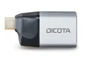 D32047 Dicota Videoadapter 24 pin USB-C männlich zu HDMI, weiblich Silber US ~D~
