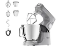 KENWOOD Titanium Chef Baker XL KVL85.004SI mit integrierter Waage, Patisserie-Set und 2 Rührschüsseln Küchenmaschine Silber (Rührschüsselkapazität: 7 l, 1200 Watt)