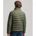 Superdry für Herren. M5011757A Fuji Steppjacke grün bedruckt (3XL), Lässig, Recyceltes Polyester, Nachhaltig