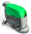 DeTec. Hartbodenreiniger Scheuersaugmaschine Akku Bodenreiniger 24V 100Ah Putzmaschine