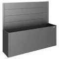 Biohort Sichtschutz, Dunkelgrau, Metall, 201x91x4 cm, Sonnen- & Sichtschutz, Sichtschutz Garten, Paravents outdoor