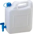 Hünersdorff Eco Wasserkanister mit Hahn, 12L