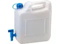 Wasser-Kanister ECO, mit Hahn, 12 l, natur