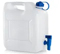 Wasserkanister Wassertank ECO 10 Liter mit Hahn Camping-Kanister mit Ablasshahn