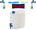 12L Wasserkanister Trinkwasser Behälter 12 l Trinkwasserkanister mit Ablasshahn