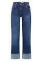 CECIL 5-Pocket-Hose Style TOS Neele Mid Blue Washe