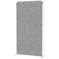 MAUL Akustik-Trennwand MAULcocoon 9701002, dunkelgrau 100,0 x 182,0 cm, 1 St.
