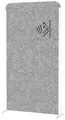 Maul Stellwand Weiß, Dunkelgrau 9701002