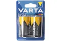 VARTA Varta Batterie Zink-Kohle, Mono, D, R20, 1.5V 2er Pack Batterie, (1,5 V)