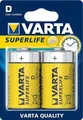 VARTA Super Life D 1,5 V 2 Stück