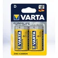 1 x Varta Superlife Batterie D R20 1,5V Zinc-Carbon, 2er Blister