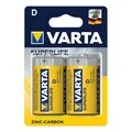 Varta Superlife Batterien D 2 Stück im Blister