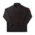Engelbert Strauss Herren Fleecepullover Troyer dryplexx Micro, Farbe:schwarz, Größe:2XL