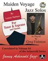 AEBERSOLD NIEHAUS MAIDEN VOYAGE JAZZ SOLOS FOR TENOR & SOPRANO & CLARINET + CD Jazz&Blues Noten Es-Instrumente