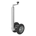 Doppelstützrad 48 mm mit massiven PU-Reifen 200 x 50 mm