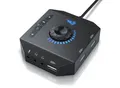 CSL externe USB Soundkarte mit Lautstärkeregelung Anschluss für Headset, Kopfhörer, Mikrofon