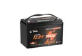 LiTime 12V 100Ah Smart ComFlex LiFePO4 Batterie Victron-Kommunikation Solarakkus (12 V), PV Stromspeicher mit Bluetooth für Wohnmobil, Notstrom, Boot