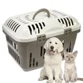 Transportbox Oben Öffnen Hunde Katzen Kleintier Transport Box Katzenbox Hundebox Open Top Stressfrei Dachöffnung