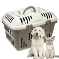 Transportbox Oben Öffnen Hunde Katzen Kleintier Transport Box Katzenbox Open Top