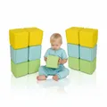 Softbausteine-Set für Babys & Kinder ab 0 Jahre mit 12 Schaumstoffwürfeln 14 cm