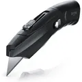 Teppichmesser Zinklegiertes Gehäuse - Kartonmesser - Profi Messer - Cuttermesser - Inkl. Ersatzklingen Im Magazin - Trapezklingen Sk5 Klingen - Brandson