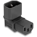 Delock 80472 Netz-Adapter Kaltgeräte-Stecker C14 - Kaltgeräte-Buchse C13 Schwarz 0 mm 1 St. Bag