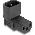 Delock Netzadapter IEC 60320 - C14 auf C13, Stecker / Buchse, 10 A, 90 gewinkelt (C13, C14) (80472)