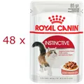 48 x 85 g Royal Canin Instinctive (€ 16,34/kg) in Soße - Katzenfutter