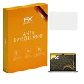 atFoliX Panzerfolie kompatibel mit Apple MacBook Pro 2021 14 inch Schutzfolie, entspiegelnde und stoßdämpfende FX Folie (2X)