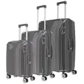 Travelite Elvaa 4-Rollen Kofferset 3tlg.  grau