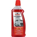 NIGRIN Autoshampoo Konzentrat, 1 Liter, entfernt auch starke Verschmutzungen, schont Lack- und Kunststoffoberflächen, mit Orangen-Duft, Orange