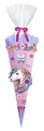 URSUS Schultüten-Bastelsets Diamond Painting Easy Line, Fancy Unicorn