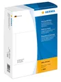 HERMA 4332 Adressetiketten für Schreibmaschinen, 148 x 105 mm, 500 Stück, selbstklebend, matt, einzeln, blanko Papier Adressaufkleber Klebeetiketten Aufkleber, weiß