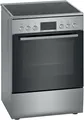 Serie 4 HKR39C250 Freistehender Herd Elektro normal Variabler Doppelgrill 7 Beheizungsarten mit Glaskeramik Kochfeld