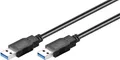 MicroConnect USB 3.0 A Kabel 0,5m
