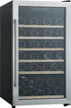 PKM WKS52-2 Weintemperierschrank, 124 L, Für 51 Flaschen, 42 dB, Wechselbarer Türanschlag, Temperatur von 5  C bis 20 °C