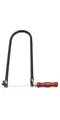 PEBARO Profi-Laubsägebogen Laubsäge Holzgriff Metallrahmen 30 cm für präzises
