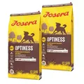 Josera Optiness 2x 12,5kg =25kg Eiweißreduzierte Rezeptur +4 Snacks gratis!