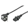 goobay Schutzkontakt/Geräte C13 Netzkabel 5,0 m schwarz, 1 St.